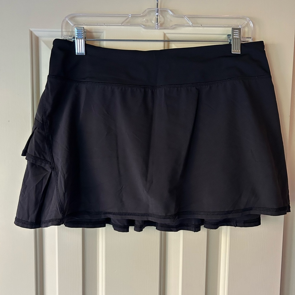 Black Lululemon Tennis Skirt